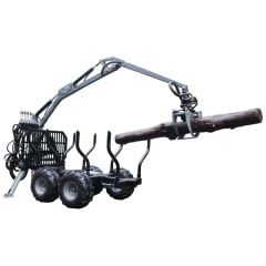 Timber Log Trailer with Crane for ATV and UTV - Image 6