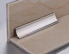Stainless Steel L Shape Flexible Skirting Type Round Material Metal Color Ba Brushed Finish Ba Brushed Model NO. SCCP - Image 4