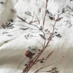 Pure and Premium Linen Fabrics 17*17 Printed Style Plain Width 53/54" Technics Woven Pattern Plain Dyed HS Code - Image 1