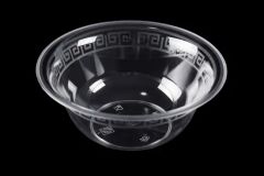 Disposable Transparent Plastic PS Food Bowl for Wedding Party Events - Image 2