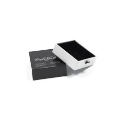 Wholesale Custom Logo Rigid Sliding out Drawer Box Fancy Gift Box for Jewelry Accessory Storage Retail Box with Ribbon - Image 4
