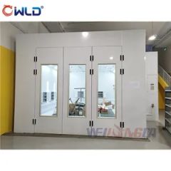 Wld Car Paint Booth with Builtl-in Ramp Auto Spray Booth with Inside Ramp Painting Booth with Ramp in Inside Painting Cabin Painting Room/ Cabin/Oven CE - Image 5