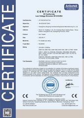 AT1814C501637124 certificate from Guangzhou Zengxing Commercial Equipment Manufacturing Co., Ltd.
