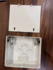 Plastic FTTH White Box, For Networking Devices, 2 Color White Material Plastic Number of Ports 2 Product Shape Square Usage/Application Networking - Image 1