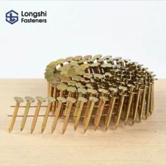 15 Degree Galvanized or Painted Coil Nail Collated Nail 1 1/4 Galvanized Pallet Roofing Coil Nails for The Wood - Tianjin Longshi Fasteners Co., Ltd.