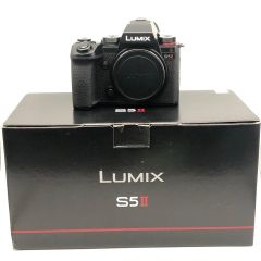 Panasonic LUMIX S5II 24.2MP Mirrorless Digital Camera - Black (Body Only) - Image 1