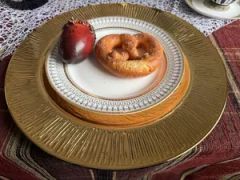 Elegant Round/Square Gilded Embossed Pattern Decorative Tableware with Wholesale Price - Image 6
