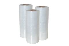 Laminating Plastic Pallet Wrap PE Stretch Film Stretch 400% Origin China Hardness Soft Trademark OEM HS Code 3920210 Specification 450MM - Heshan Rongda New Materials Technology Co., Ltd.