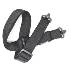 S-BD05 Black 2mm Nylon Gun Sling 125Inch QR Swivels MOQ800 Color Black Thickness 2mm Material Nylon HS Code 56090000 Model NO. S-BD05 - Image 2