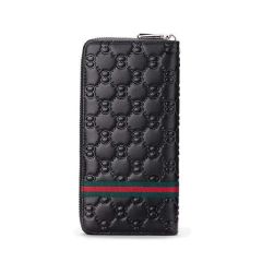 Luxury Designer Wallet Fashionable Leather Long Wallets for Men - Image 6