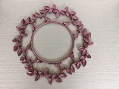 Decorative Hollowed Wreath Plate Dinner Set for Wedding Use MOQ 1000 Origin Fuzhou Net Weight 330g Model NO. RX-989 Certification FDA - Image 3