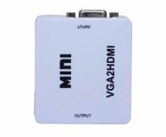 Mini VGA To HDMI Converter, Male Brand Mini Color Black Connector Type Male Network Speed 480 Mbps Resolution Full HD 1080 - Image 3