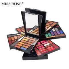 Makeup 64 Color Eye Shadow16 Color Lipstick Cream 2 Color Highlight 6 Color Blush Powder Makeup Box - Image 1