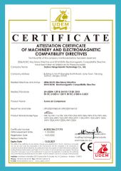 screw air compressor certificate from Suzhou Hengchaowin Technology Co., Ltd