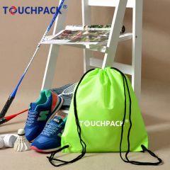 Promotional Logo Personalized Drawstring Bag HS Code 4202220000 Origin Shanghai China Trademark TouchPack or OEM Specification 20x30cm or - Image 2