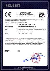 CE certificate from Suzhou Jono Environmental Technology Co., Ltd.