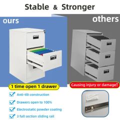 Modern Design Durable Multi Drawers Type A4 File Filing Cabinet - Image 5