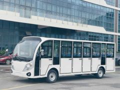 Legendary 23 Seat City Tour Shuttle Bus with Cooling Fans - Legend EV Co., Ltd.