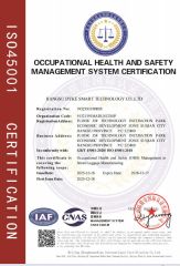 ISO45001ENGLISH certificate from SUQIAN DYKE IMP&EXP CO., LTD.