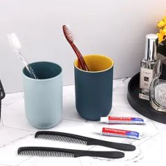 Toothbrush, Comb, Toothpaste, Hotel Amenities Set for Travel Style 3 in 1 Handle PP, PS Trademark E&O Function Clean Model NO. - Image 1