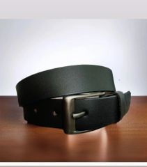 Plain Formal Wear Finished Leather Color Black Texture Dull Design Plain Quality Indian Buckle Material Zinc Occasion Formal - Image 3