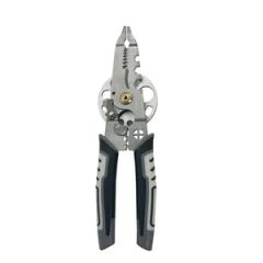 Multi-Function Wire Stripping Pliers with Rotary Dial Cable Cutter Hand Stripper Tool - Image 5