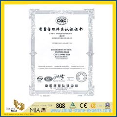 ISO9001:2008 from YEYANG Stone Factory certificate from Xiamen Yeyang Import & Export Co., Ltd.