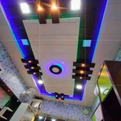 PVC False Ceiling Service Type PVC Material Polyvinyl Chloride Installation Method Suspended Maintenance Ease Easy - Image 1