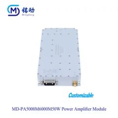 50W 5GHz-6GHz RF PA Module with Over-Current Protection Function for Communication Systems - Image 1