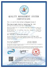 ISO 9001 certificate from Shangdong Gtech New Material Co., Ltd.
