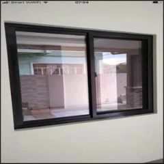Aluminium Replacement Sliding Windows for Metal Building Commercial Horizontal - Image 5