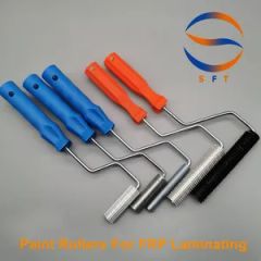 ¾ ′ ′ X 3” Bristle Rollers with Plastic Handles Paint Rollers - Image 6