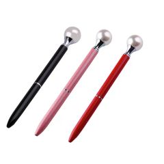 Cute Color Pearls Metal Ballpoint Pen Origin China Trademark OEM Open Style Twist Color Mutlicolor Model NO. OFC105 Point Diameter - Image 6