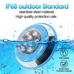 Stainless Steel RGB Pool Lights Underwater Fountain LED Swimming Pool Lights - Image 4