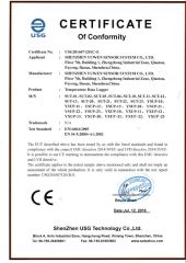 single use pdf temperature data logger CE certificate from Shenzhen Yowexa Measurement Technology Co., Ltd.