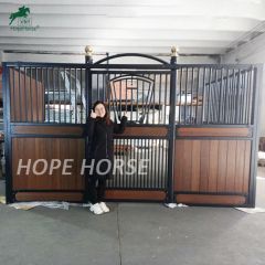 Safe and Permanent Galvanized Horse Stable Panel Stall Horse Stall Equipment - Image 2