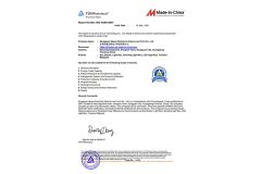 Certificates for sale and assembly of trivison and light box equipment certificate from Dongguan Space Electronic Science and Tech Co., Ltd.