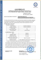 Our certificates certificate from Ningbo Lanhai Technology Co., Ltd