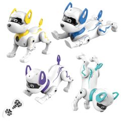 Multifunctional Actions Musical Dancing Remote Control Pet Intelligent Programmable Robot Smart RC Stunt Robot Dog Toys for Kids - Image 1