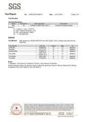 Vacuum Flask Certificates certificate of Liling Chengyue Co., Ltd. – certificate photo, supplier certificates section