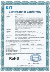 RoHs certificate from Xiamen Hyper Electric Technology Co., Ltd