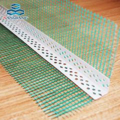 Reinforced Strength Angle Bead Fiberglass Coated PVC Corner Mesh for Building Renovation - Image 4