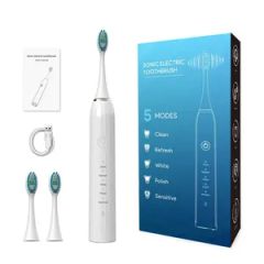 Wireless Teeth Whitening Toothbrush Smart Adult OEM LED Sonic Electric Toothbrush - Image 5