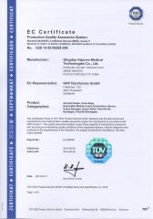CE-5 certificate from ALL PRO CORPORATION