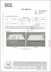 SGS test report certificate from Sinomega House (Qingdao) Co., Ltd.