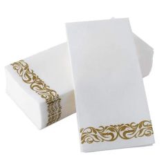Luxury Hotel Disposable Printed Paper Napkins - Image 3