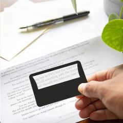 Fresnel Business Card Magnifying Glass Magnifier - Image 2