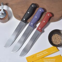 Kitchen Implements Meat Cutting Stainless Steel Chef Butcher Knives - Image 5
