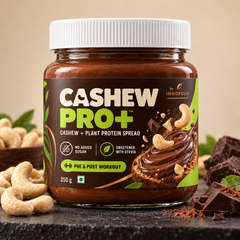 CASHEW PRO+  CASA rich and creamy chocolate spread made with cashews and selected plant proteins. - Image 3