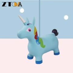 PVC Inflatable Animal Jump Toy Unicorn Customized Animal Height <1m Age 3-8 Years Trademark ZTOA Origin Yiwu China Standard - Image 5